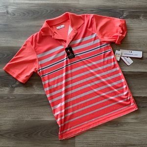 🆕Grand Slam Stripe Short Sleeve Men’s Polo